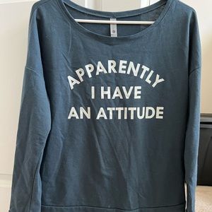 APPARENTLY I HAVE AN ATTITUDE 🤣